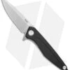 Acta Non Verba Knives Z300 Liner Lock Knife Black G-10 (3.5" Stonewash) -eos || Kershaw || Spyderco Shop Acta Non Verba Knives Z300 LL Black G 10 SW BHQ 118881 jr