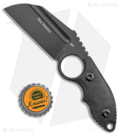 Andre De Villiers Box Butcher Fixed Blade Knife Black G-10 (3.75" Black) -eos || Kershaw || Spyderco Shop Andre de Villiers Box Butcher Fixed Blade Black G 10 Black BHQ 144115 jr bottlecap