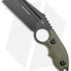 Andre De Villiers Box Butcher Fixed Blade Knife OD Green G-10 (3.75" Black) -eos || Kershaw || Spyderco Shop Andre de Villiers Box Butcher Fixed Blade OD Green G 10 Black BHQ 144117 jr