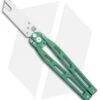 Artisan Cutlery Kinetic-Tool Automatic Butterfly Tool Green Ti (2.8" SW) -eos || Kershaw || Spyderco Shop Artisan Cutlery Kinetic Tool Auto Butterfly Opener Tool Green Ti 1823GO GN BHQ 95863 jr