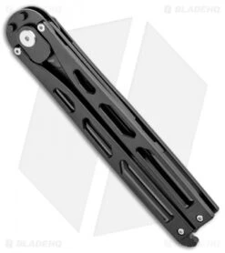 Artisan Cutlery Kinetic-Tool Automatic Butterfly Tool Black SS (2.8" Black) -eos || Kershaw || Spyderco Shop Artisan Cutlery Kinetic Tool Auto Butterfly Tool Opener Curved Black Stainless 1823PO BK BHQ 95867 jr spine