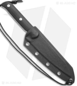 CJRB Silax Fixed Blade Knife Black G-10 (5.1" Satin) -eos || Kershaw || Spyderco Shop Artisan Cutlery Silax Fixed Blade Black G 10 Satin BHQ 138919 jr sheath