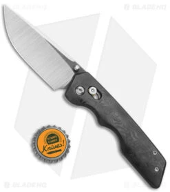 Attn2Detail Mercantile MK 3 Med Bar Lock Knife Black FatCarbon (3.1" Satin) -eos || Kershaw || Spyderco Shop Attn2Detail Mercantile MK 3 Med Bar Lock Black Fat Carbon Satin BHQ 176291 jr bottlecap
