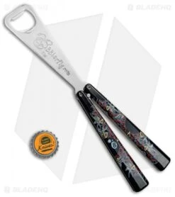 BB Barfly Bottle Opener Butterfly Trainer (8-Ball) -eos || Kershaw || Spyderco Shop BB Barfly Bottle Opener Butterfly Trainer 8 Ball BHQ 82963 jr bottlecap