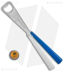 BB Barfly Bottle Opener Butterfly Trainer Blue/White (Blade HQ Edition) -eos || Kershaw || Spyderco Shop BB Barfly Bottle Opener Butterfly Trainer Blade HQ Edition BHQ 68440 jr bottlecap