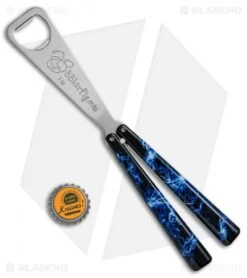 BB Barfly Bottle Opener Butterfly Trainer (Lightning Storm) -eos || Kershaw || Spyderco Shop BB Barfly Bottle Opener Butterfly Trainer Lightning Storm BHQ 79859 jr bottlecap