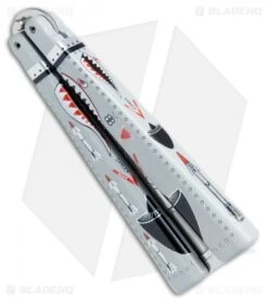 BB Barfly Bottle Opener Butterfly Trainer (Shark Teeth) -eos || Kershaw || Spyderco Shop BB Barfly Bottle Opener Butterfly Trainer Shark Teeth BHQ 75547 jr spine