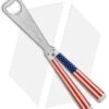 BB Barfly Bottle Opener Butterfly Trainer (USA Flag)