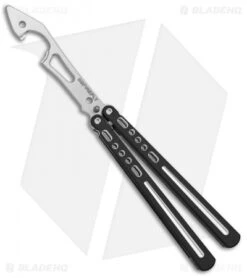 BBbarfly BBFireFly Knife Style Bottle Opener Balisong Black (4.25" Satin)