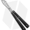 BB Barfly Pro V3 Laser Etched Edition Butterfly Knife Black -eos || Kershaw || Spyderco Shop BB Barfly Pro V3 Laser Etched Edition Butterfly Knife Black Black BHQ 141780 td