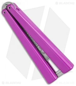 BB Barfly Bottle Opener Butterfly Trainer (Purple) -eos || Kershaw || Spyderco Shop BB Barfly Purple Bottle Opener Butterfly Trainer BHQ 131883 jr side