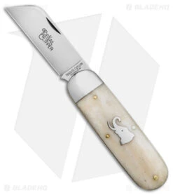 GEC Tidioute Cutlery 36 Toe Nail Clipper Knife Ivory Bone (3" Satin) 363122