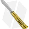 BRS Premium Alpha Beast Balisong Butterfly Knife Gold Ti Kukri (4.5") -eos || Kershaw || Spyderco Shop BRS Premium Alpha Beast Balisong Gold Ti Kukri SW BHQ 115543 jr