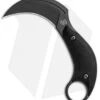 Bastinelli Creations B.A.K. Karambit Fixed Blade Knife Black G-10 (3.25" Black) -eos || Kershaw || Spyderco Shop Bastinelli Creations BAK Black PVD BAS213B BHQ 86907 jr