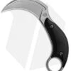 Bastinelli Creations B.A.K. Karambit Fixed Blade Knife Black G-10 (3.25" SW) -eos || Kershaw || Spyderco Shop Bastinelli Creations BAK SW BAS213 BHQ 86906 jr
