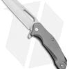 Bastion Braza Mini Bro Cleaver Frame Lock Gray Stainless (2" Satin) -eos || Kershaw || Spyderco Shop Bastion Braza Mini Bro Cleaver FL Gray SS Satin BSTN228C BHQ 97461 jr
