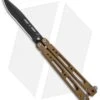 Bear OPS Bear Song IV Butterfly Knife Coyote Al (4.38" Black) B-400-AlDDE-B -eos || Kershaw || Spyderco Shop Bear OPS Bear Song IV Butterfly Coyote Al Black B 400 AlDDE B BHQ 99613 jr