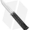 Bear Ops Bear Song VIII Butterfly Knife Bayonet Black Steel (4.5" Satin) -eos || Kershaw || Spyderco Shop Bear Ops Bear Song VIII Butterfly Bayo Black Satin B 820 SSBK S BHQ 107304 jr