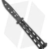 Bear & Son 115BTR Large Butterfly Knife Trainer Black (4" Black) -eos || Kershaw || Spyderco Shop Bear Son 115BTR Large Butterfly Trainer Black Black BHQ 107299 jr