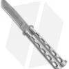 Bear & Son Butterfly Knife Tanto Stainless Steel (4.1" Bead Blast) SS14A -eos || Kershaw || Spyderco Shop Bear Son Butterfly Tanto Stainless Steel BB BHQ 87647 er