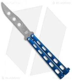 Bear & Son 2-Pack Butterfly Knife Special Blue (114BL + 114BLTR) -eos || Kershaw || Spyderco Shop Bear and Son 2 Pack Butterfly Special Blue BHQ 88811 er trainer