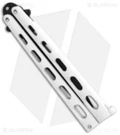 Bear & Son 2-Pack Butterfly Knife Special White (S115W + S115WTR) -eos || Kershaw || Spyderco Shop Bear and Son 2 Pack Butterfly Special White S115W S115WTR BHQ 103185 jr side