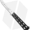 Bear & Son 30th Anniversary 114B Black Butterfly Knife (4.3" Satin) -eos || Kershaw || Spyderco Shop Bear and Son Anniversary 114 Black Butterfly Satin BHQ 121775 jr
