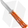 Bear & Son Butterfly Balisong Knife Orange Steel (4" Stonewash) -eos || Kershaw || Spyderco Shop Bear and Son Butterfly Orange SW BHQ 135322 jr