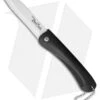 Benchmark Ceramic Folding Knife Black Rubber Handle (3" White) -eos || Kershaw || Spyderco Shop Benchmark Ceramic Folding Black Rubber White BP 24264 jr