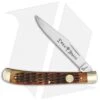 Boker Slim Line Trapper 4" Brown Jigged Bone 110735 -eos || Kershaw || Spyderco Shop Boker Slim Line Trapper Brown Bone BHQ 115177 jr