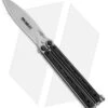 Bradley Kimura Butterfly Balisong Knife Black G-10 (3.9" Bead Blast) -eos || Kershaw || Spyderco Shop Bradley Kimura Butterfly Balisong SP Black G 10 BCC900 BHQ 85616 jr