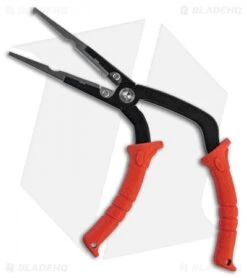 Bubba Blade 6.5" Split Ring Pistol Grip Pliers W/ Red Rubber Handle