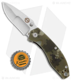 Burnside Knives Carmen Liner Lock Knife Digi Camo G-10 (2.6" Satin) -eos || Kershaw || Spyderco Shop Burnside Knives Carmen LL Digi Camo G 10 Satin BHQ 173552 jr bottlecap