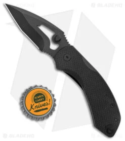 Burnside Knives Rose Liner Lock Knife Black G-10 (2.15" Black VG-10) -eos || Kershaw || Spyderco Shop Burnside Knives Rose LL Black G 10 Black BHQ 173554 jr bottlecap