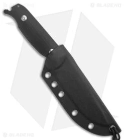 CJRB Hyperlite Fixed Blade Knife Black G-10 (4.2" Satin) -eos || Kershaw || Spyderco Shop CJRB Hperlite Fixed Blade Black G 10 Satin BHQ 173714 jr sheath