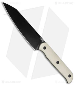 CJRB Silax Fixed Blade Knife Desert White G-10 (5.1" Satin AR-RPM9)