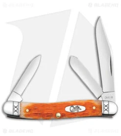 Case Cutlery Crandall Jig Medium Stockman Knife Cayenne Bone