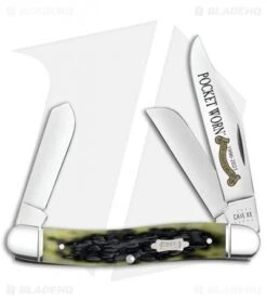 Case Stockman 25th Anniversary 3.88" Pocket Worn Olive Bone (6347 SS) 38197