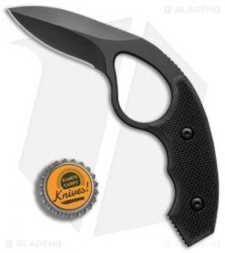 Colonel Blades LowVZ Fixed Blade Kit W/ Trainer (2.5" Black) -eos || Kershaw || Spyderco Shop Colonel Blades LowVz push dagger kit trainer black BHQ 75361 er bottlecap