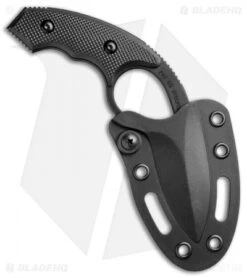 Colonel Blades NCO LowVz Fixed Blade Kit W/ Trainer (2.5" Black) -eos || Kershaw || Spyderco Shop Colonel Blades NCO LowVz Dagger Kit with Trainer Black BHQ 75730 jr sheath