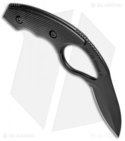 Colonel Blades NCO LowVz Fixed Blade Kit W/ Trainer (2.5" Black) -eos || Kershaw || Spyderco Shop Colonel Blades NCO LowVz Dagger Kit with Trainer Black BHQ 75730 jr spine