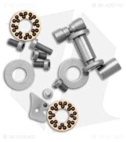 Custom Knife Factory Rotten EVO 3.0 Frame Lock Knife Black Titanium (4" Satin) 10 Custom Knife Factory Rotten EVO 3.0 Frame Lock Knife Black Titanium (4" Satin) -eos || Kershaw || Spyderco Shop Custom Knife Factory Rotten EVO Dark Ti Satin BHQ 176856 jr hw