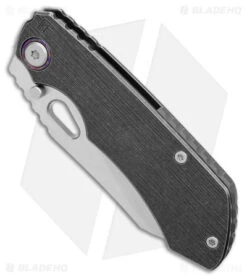 Custom Knife Factory Rotten EVO 3.0 Frame Lock Knife Black Titanium (4" Satin) 8 Custom Knife Factory Rotten EVO 3.0 Frame Lock Knife Black Titanium (4" Satin) -eos || Kershaw || Spyderco Shop Custom Knife Factory Rotten EVO Dark Ti Satin BHQ 176856 jr spine