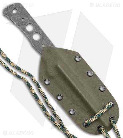 Cypress Creek Knives Backpacker W/Orange-Green Kydex Sheath (3.1" Satin) 5 Cypress Creek Knives Backpacker W/Orange-Green Kydex Sheath (3.1" Satin) - Image 3