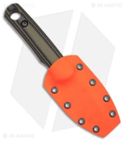 Cypress Creek Knives Copperhead Fixed Blade Knife Black/Olive G-10 (2.9" SW) -eos || Kershaw || Spyderco Shop Cypress Creek Knives Copperhead FB Olive UltreX Sure Touch 2in SW BHQ 174448 td sheath