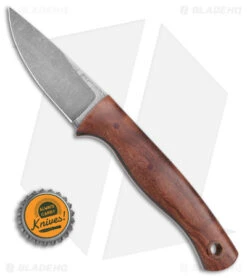 Cypress Creek Knives Kingfisher Fixed Blade Knife Quilted Maple (3" Acid SW) -eos || Kershaw || Spyderco Shop Cypress Creek Knives FB Kingfisher Quilted Maple 2in Acid SW BHQ 174445 td size