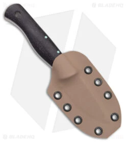 Cypress Creek Knives Woodthrush Fixed Blade Knife Bog Oak (2.9" Satin) -eos || Kershaw || Spyderco Shop Cypress Creek Knives Woodthrush Fixed Blade Bog Oak Satin BHQ 178867 jr sheath