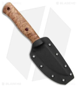 Cypress Creek Woodsman Fixed Blade Knife Mango Wood (3.4" Stonewash) -eos || Kershaw || Spyderco Shop Cypress Creek Woodsman Fixed Blade Mango Wood SW BHQ 178883 jr sheath