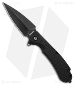 Daggerr Discover Knives Urban2 Liner Lock Knife Black FRN (3.5" Black)