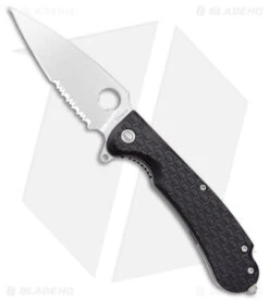 Daggerr Discover Knives Resident Liner Lock Knife Black FRN (3.5" Stonewash)